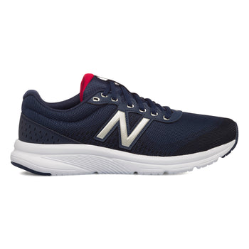 Scarpe sportive blu da uomo con logo New Balance 411, Brand, SKU s321000404, Immagine 0